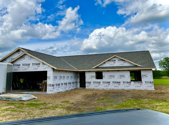 New Construction Completed New Roof in Brainerd MN