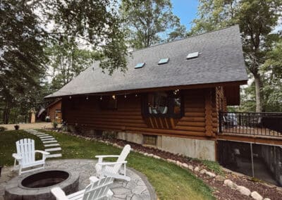 Residential roof replacement photo review by Kendra Johnson front view