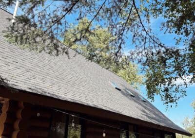 Residential roof replacement photo review by Kendra Johnson side view