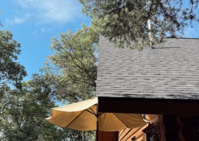 Residential roof replacement photo review by Kendra Johnson side view 2